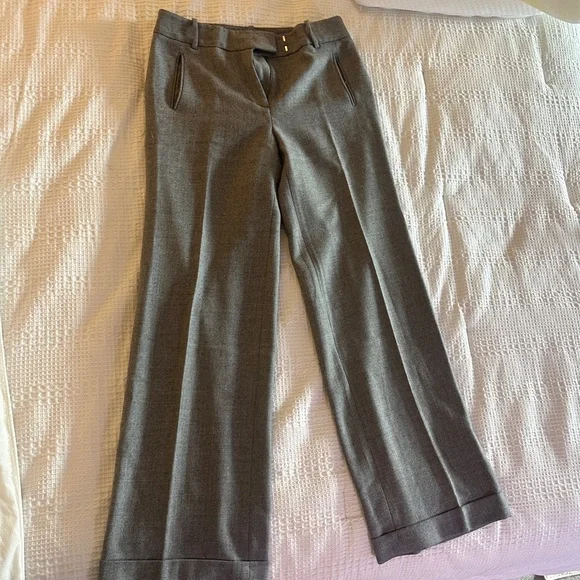 Women’s loft size 4 wool wide leg trousers - Picture 2 of 5